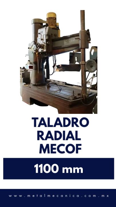 Taladro radial usado en venta Mecof