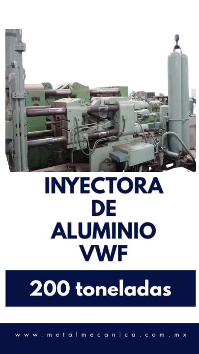 Maquinas de inyeccion de aluminio