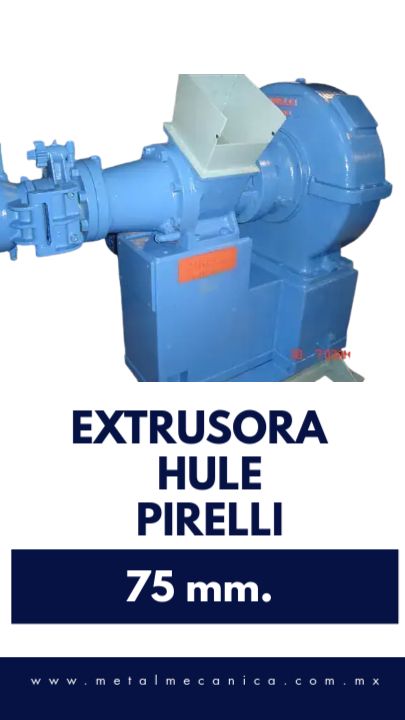 Venta de extrusora de hule Pirelli