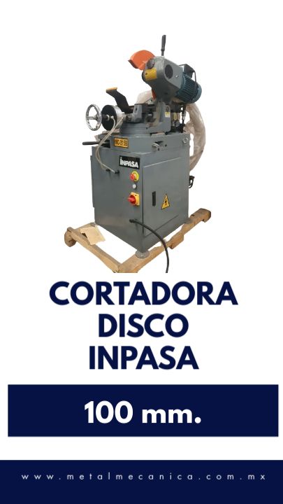 Venta-Cortadora-Disco-Neumatica-INPASA-100-mm venta cortadora disco nueva