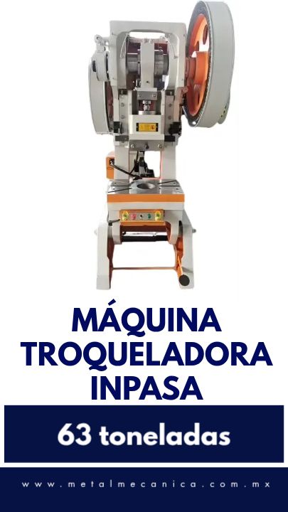 Venta Troqueladora Nueva 63 toneladas