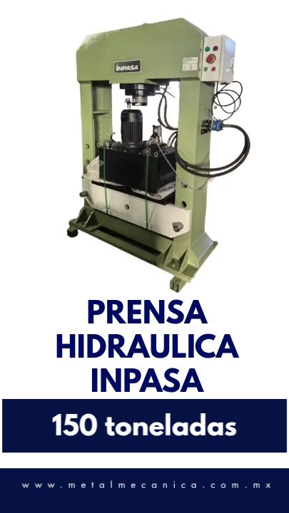 Venta de Prensa Hidraulica INPASA 150 toneladas
